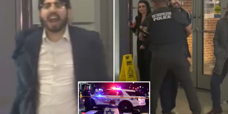 Elias Rodriguez, suspected terrorist in Israeli Embassy killings, shouts ‘Free free Palestine’ as he's arrested