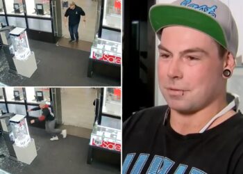 Hero dad makes dramatic citizen’s arrest, tackling armed would-be burglar