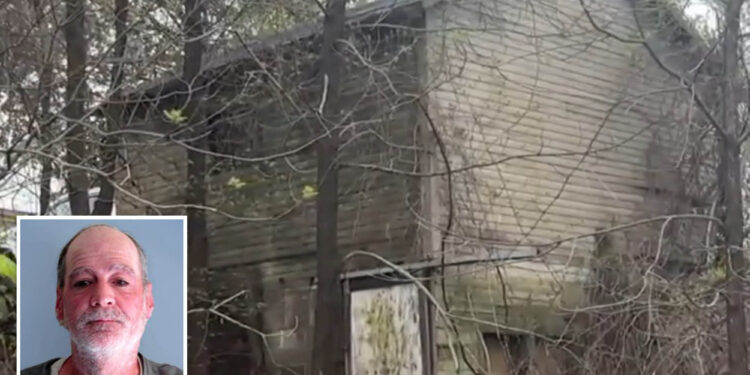 Human remains discovered in creepy abandoned New Hampshire shed belong to 'fugitive' sex offender Michael Schilz