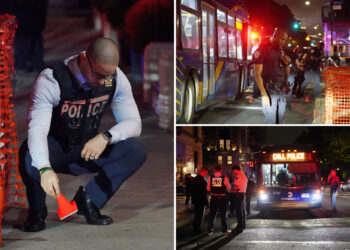 Longtime New Yorker walking on Central Park West is grazed by stray bullet in 'terrifying' ordeal