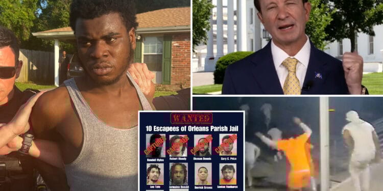 Louisiana Gov. Jeff Landry blasts 'progressive promises' after New Orleans jail escape