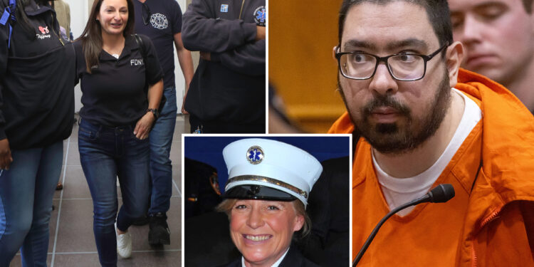 Maniac who slaughtered beloved FDNY paramedic found guilty of murder in the brutal, random NYC attack