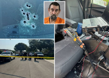 Meth-crazed Florida man is bitten by alligator, charges at cops with garden shears before he’s shot dead in wild series of events