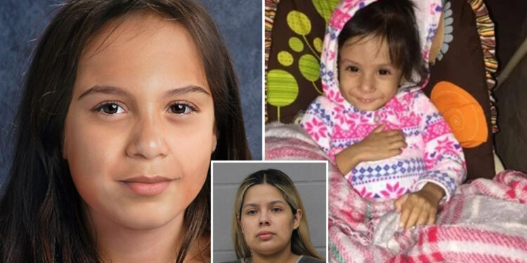 Police searching for missing Texas girl after mom was arrested for locking starving sister in closet for weeks