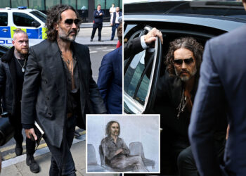 Russell Brand pleads not guilty to charges of rape and sexual assault in London court