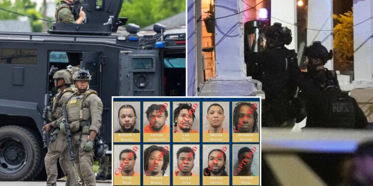 Three more escaped New Orleans inmates captured as manhunt continues for last 2 fugitives