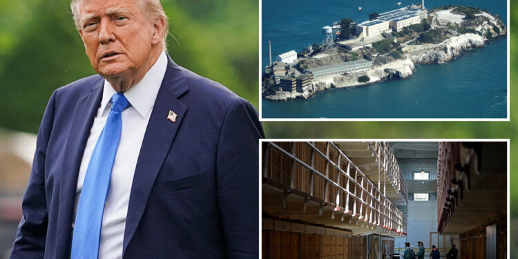 Trump orders reopening of notorious Alcatraz prison to lock away the 'dregs of society'