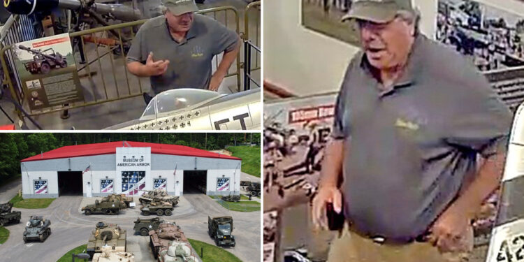 Cops ask for help to ID gun nut who swiped firearm from military museum, but trolls have brutal response