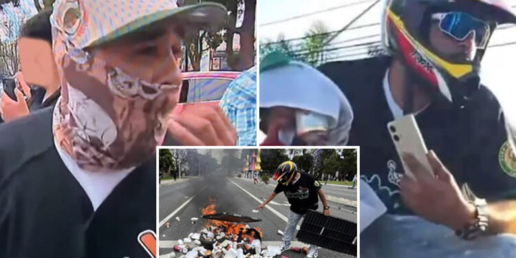 FBI hunts down masked LA brute wanted for hurling 'cinderblock' rocks at federal officers during riots -- AG Bondi warns: 'You can't hide