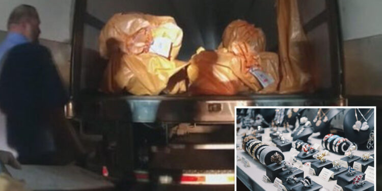 Feds nab 7 thieves accused of stealing $100M worth of gold, diamonds, rubies and other bling in biggest jewel heist in US history