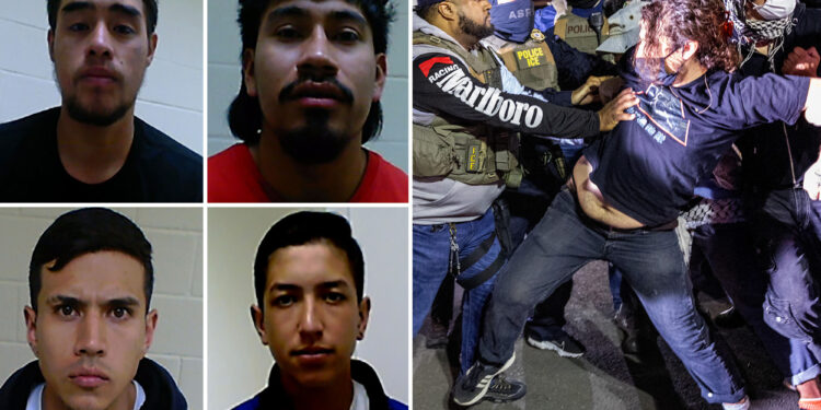 Four escaped migrants wanted on burglary, assault, and terror charges identified after fleeing NJ ICE detention facility