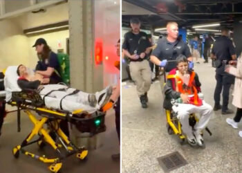 Maniac who stabbed 2, including innocent bystander, at Grand Central is charged with attempted murder: cops