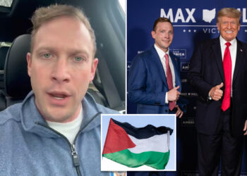 Rep Max Miller says he was ‘run off the road’ by a ‘deranged man’ with a Palestinian flag