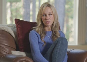 Sherri Papini in an interview for a true crime docuseries.