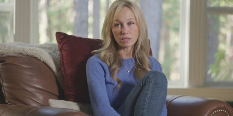 Sherri Papini in an interview for a true crime docuseries.