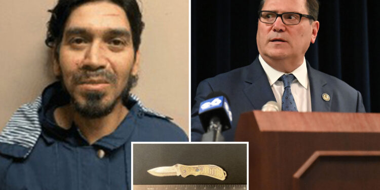 US Attorney for NY John Sarcone chased by knife-wielding illegal Salvadoran migrant who threatened to slit his throat: prosecutors