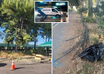 Vandals cut Spectrum fiber lines causing widespread LA service disruption