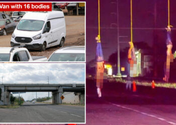 20 bodies found in Mexico — including 4 hanging from bridge near bag of heads