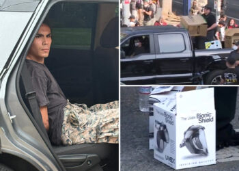 Anti-ICE LA riot leader seen giving gear to protesters indicted on conspiracy charges by DOJ