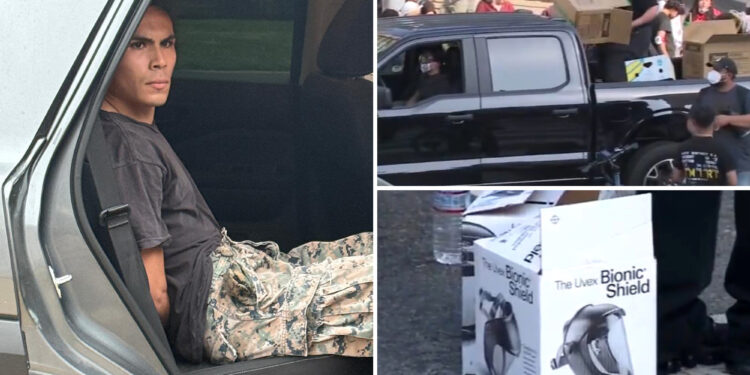 Anti-ICE LA riot leader seen giving gear to protesters indicted on conspiracy charges by DOJ