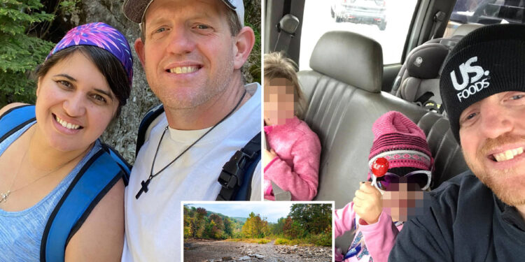 Arkansas couple killed at Devil's Den State Park while hiking with young daughters; suspect at large
