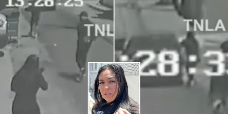 California mom Kiara Ortiz chases down burglary suspects, smashes window of getaway car with bare hand after catching them exiting her home