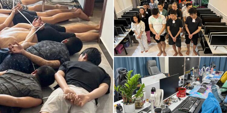 Cambodia makes 1,000 arrests in latest cybercrime crackdown