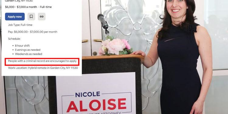 Democrat running for NY district attorney 'encourages' criminals to apply for job on staff