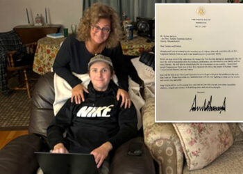 Grief-stricken mother of slain congressional intern received surprise letter from Trump