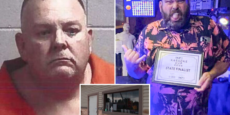 Gunman allegedly kills ex-wife's new man as he belts out a Linkin Park song at karaoke