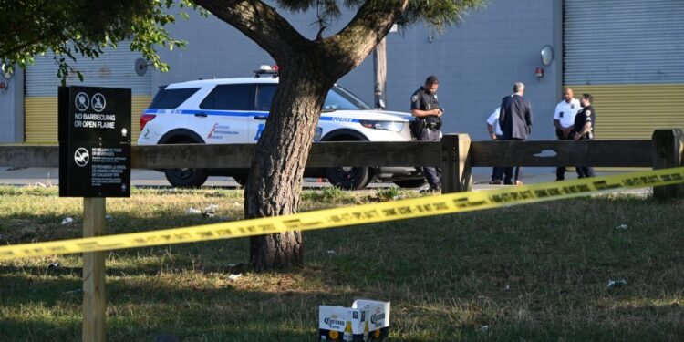 A 21-year-old man was shot in the torso and buttocks and the second victim, 22, was blasted in the armpit and shoulder when bullets flew around 6 a.m. on Brush Avenue near Schley Avenue in Throggs Neck, just outside Ferry Point Park, police said.