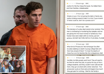 Idaho prosecutor's office hit with one-star reviews after controversial Brian Kohberger plea deal