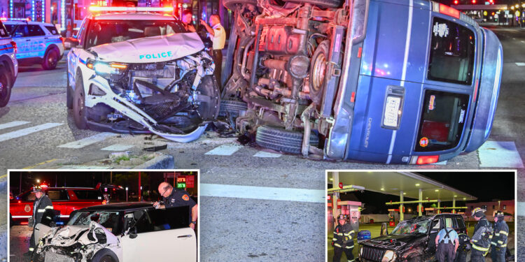 Long Island man killed in crash, while cop car responding to scene is struck