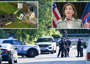 Long Island police rip Gov. Hochul for bragging about decrease in crime hours before cop is shot in face