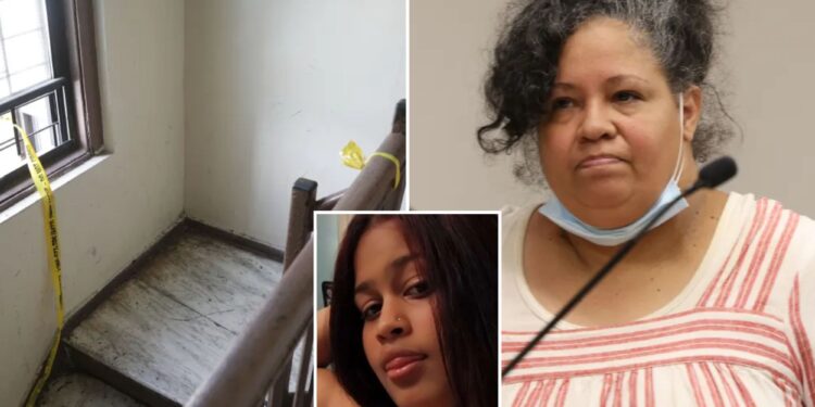 Mom helped son scrub gruesome NYC crime scene after he tortured, killed girlfriend and left her in stairwell: cops