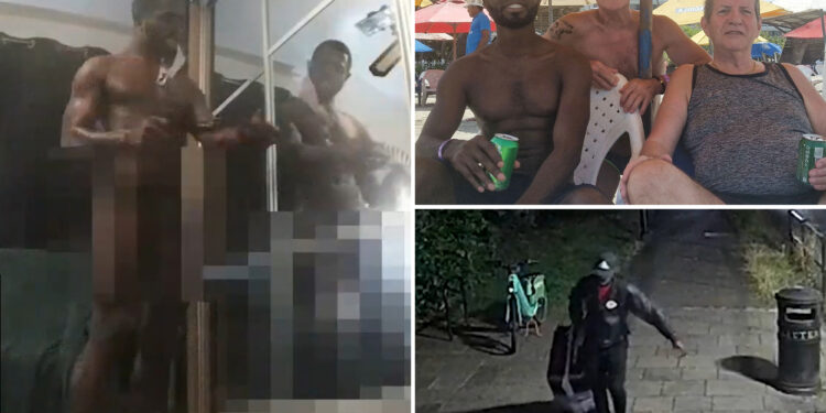 Naked porn star dances moments after killing couple