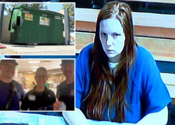 Nevada mom Taylor Dickinson accused of tossing newborn in dumpster said abandoning child in trash was her 'best option'