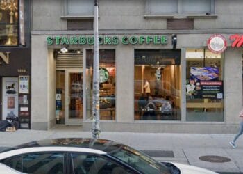 PICTURED: Starbucks at 1411 Avenue of the Americas.