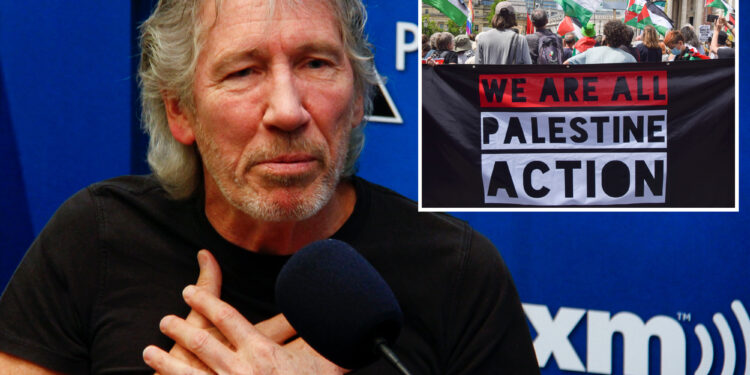 Roger Waters faces possible prosecution after supporting banned Palestine Action