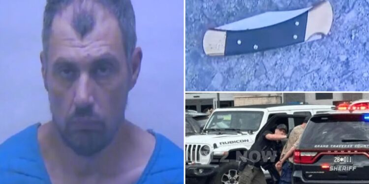 Traverse City, Michigan Walmart stabbing suspect ID'd as Bradford James Gille