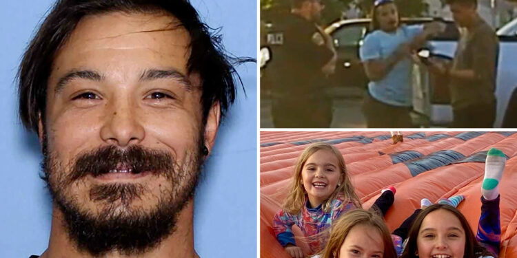 Travis Decker on police dashcam footage during car accident 3 days before allegedly killing daughters: report