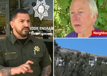 California father, believed to have died from natural causes, was killed by 'tired' son-in-law in hilltop mansion