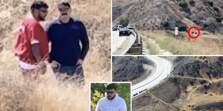 Emmanuel Haro's father seen in prison jumpsuit as cops search for baby's remains