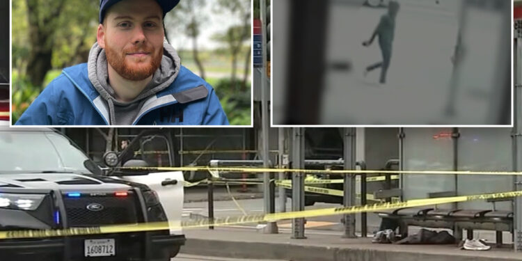 Hero cyclist killed shielding mom and child from knife-wielding madman at California train station