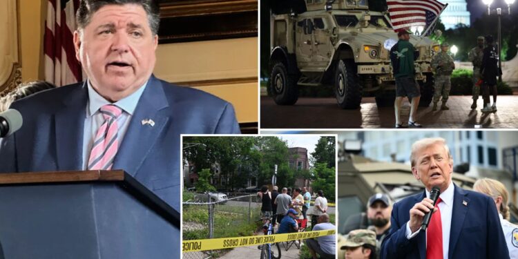 Illinois Gov. Pritzker says Trump trying to 'manufacture a crisis' as admin plans National Guard deployment to Chicago
