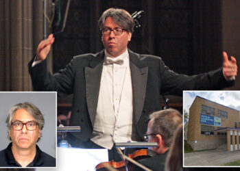 NYC conductor Julian Wachner arrested on child porn charges while working as a teacher