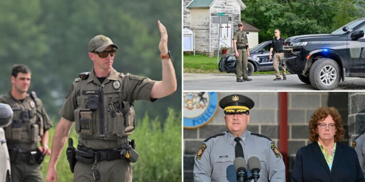 Rural Pennsylvania man kills neighbor and wounds responding troopers in gunfire ambush, police say