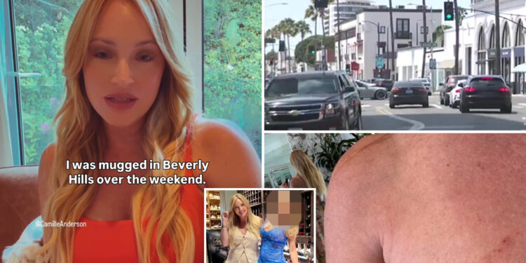 'Selling Mega Mansions' host Camille Anderson mugged in Beverly Hills, blasts Los Angeles violent crime