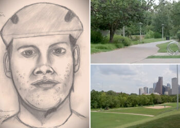 Serial creep on the loose in Texas kicked pregnant woman in the stomach causing her to miscarry