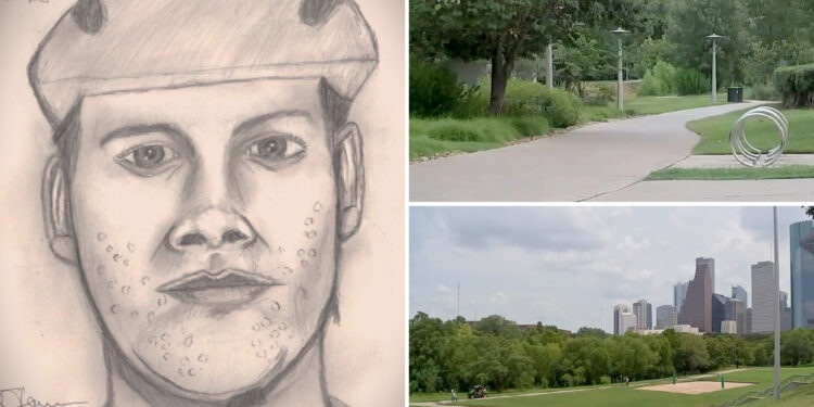 Serial creep on the loose in Texas kicked pregnant woman in the stomach causing her to miscarry